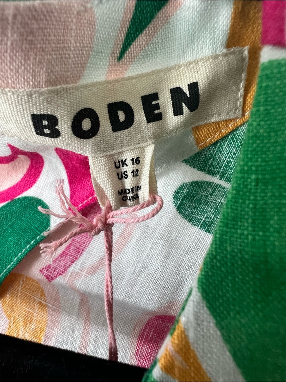 Boden Floral Top - Picture 6 of 8